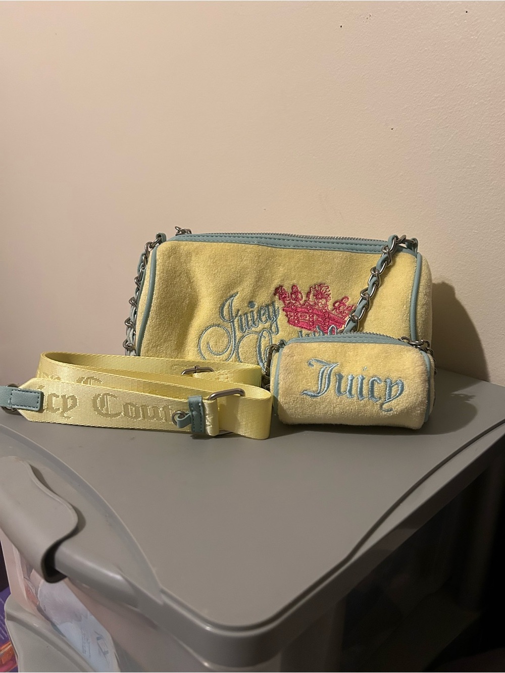 Juicy Couture purse & extras